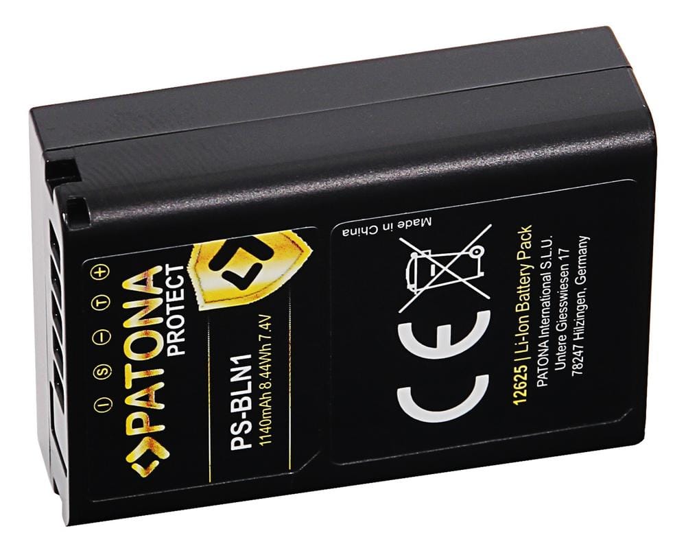 PATONA PROTECT Akku für Olympus OM-D OMD E-M5 Stylus XZ-2 Pen E-P5 E-M1 PS-BLN1 PATONA PROTECT Akku für Olympus OM-D OMD E-M5 Stylus XZ-2 Pen E-P5 E-M1 PS-BLN1