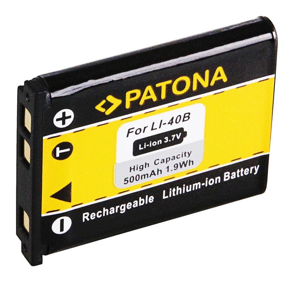 PATONA Akku für Olympus Li40B Li42B Li-40B Li-42B IR-300 FE-5500 PATONA Akku für Olympus Li40B Li42B Li-40B Li-42B IR-300 FE-5500