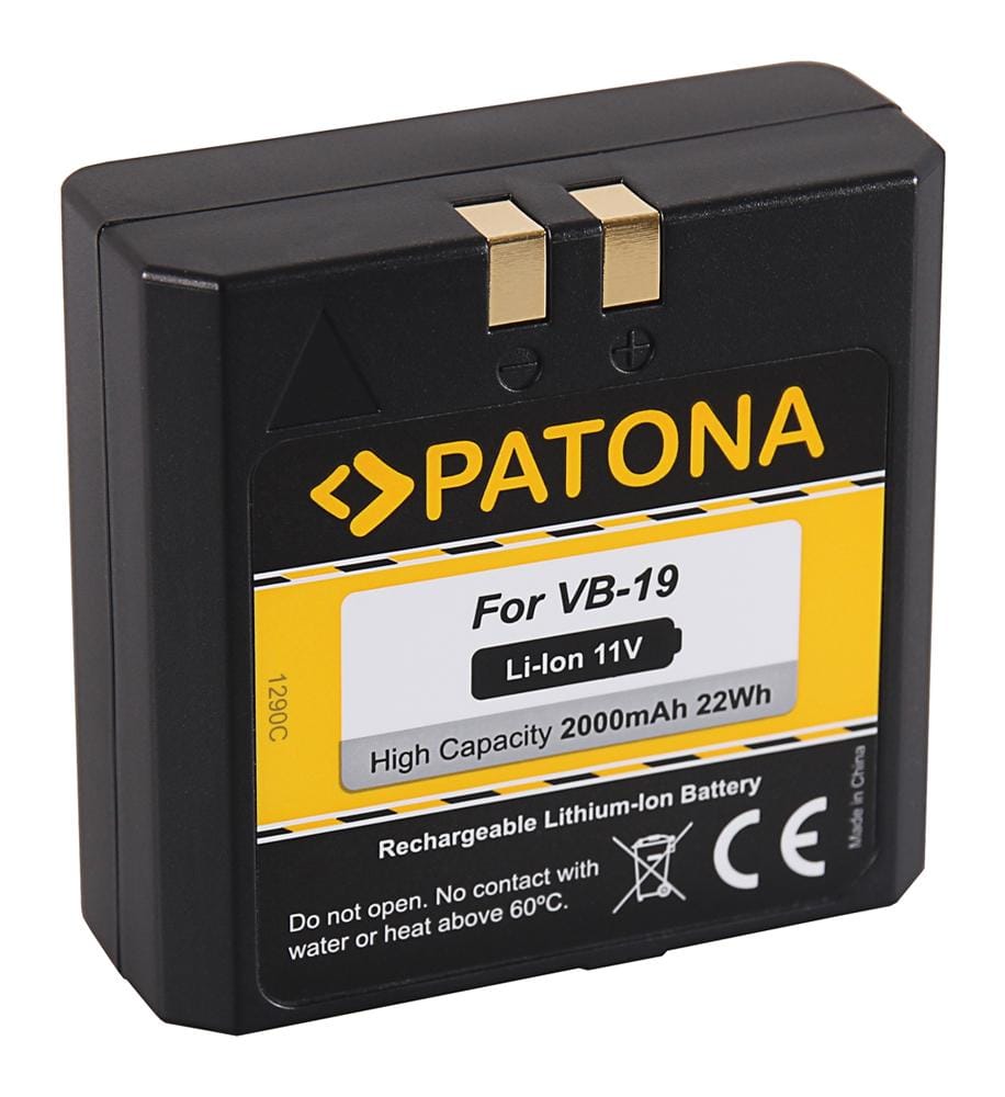 PATONA Akku für Godox VB18 VB19 VING V850 Flash V860 Flash