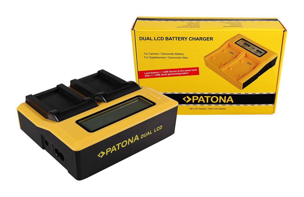 PATONA Dual LCD USB Ladegerät für Konica Minolta Minolta NP-200 Dimage X Xg Xi Xt Xt Biz PATONA Dual LCD USB Ladegerät für Konica Minolta Minolta NP-200 Dimage X Xg Xi Xt Xt Biz