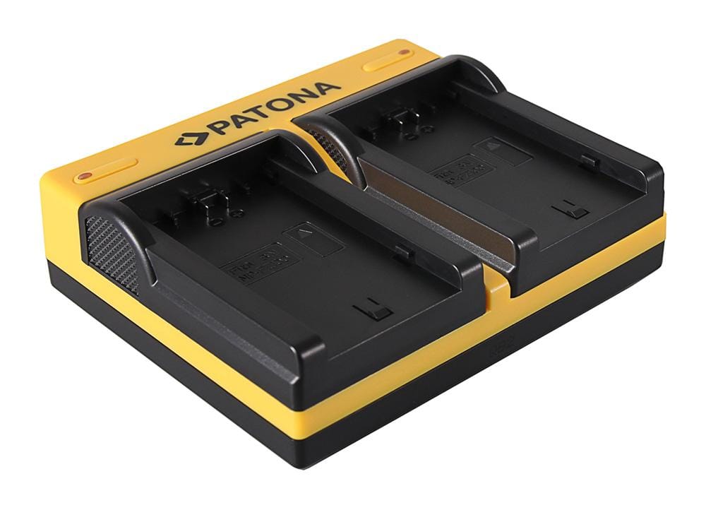 PATONA Dual Ladegerät für Sony NP-FZ100 A7 III A7M3 Alpha 7 III A7 R III A7RM3 Alpha 7 R III A9 Alpha 9 FZ100