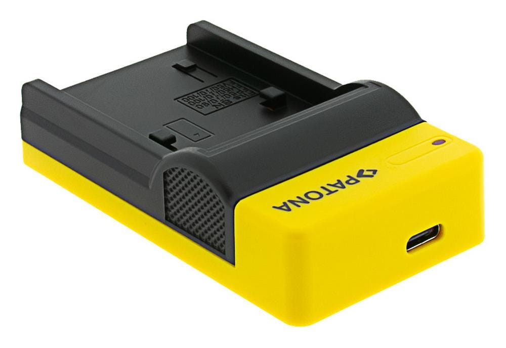 PATONA Slim USB Ladegerät mit USB‑C Input für Sony NP‑FP50 NP‑FH50 NP‑FH70 NP‑FH100 DCR‑DVD92/E PATONA Slim USB Ladegerät mit USB‑C Input für Sony NP‑FP50 NP‑FH50 NP‑FH70 NP‑FH100 DCR‑DVD92/E