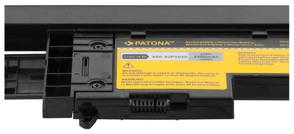 PATONA Akku für IBM ThinkPad X60 1708 1709 2509 4400mAh