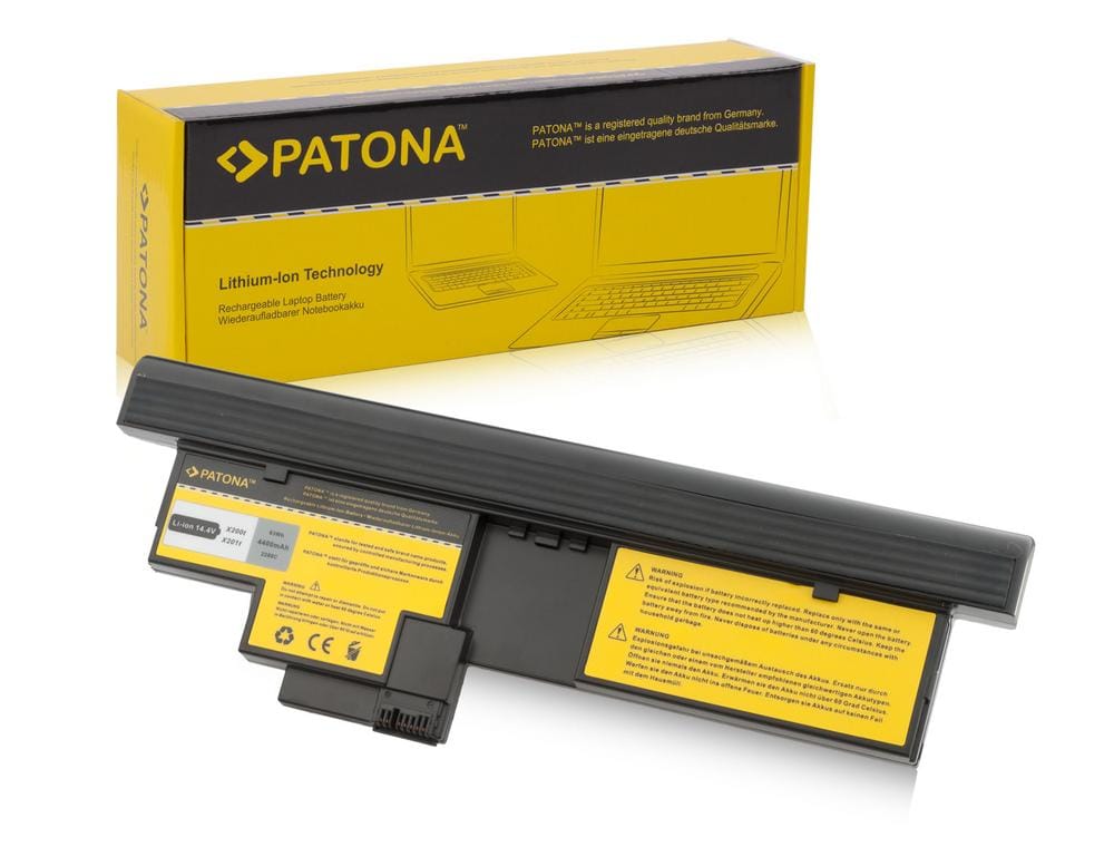 PATONA Tablet Akku für IBM X200 X201 Tablet 43R9256 43R9257 42T4564