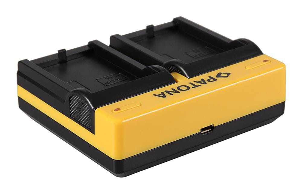 PATONA Dual Ladegerät für Canon LP-E5 EOS 1000D 450D 500D inkl. Micro‑USB Kabel PATONA Dual Ladegerät für Canon LP-E5 EOS 1000D 450D 500D inkl. Micro‑USB Kabel