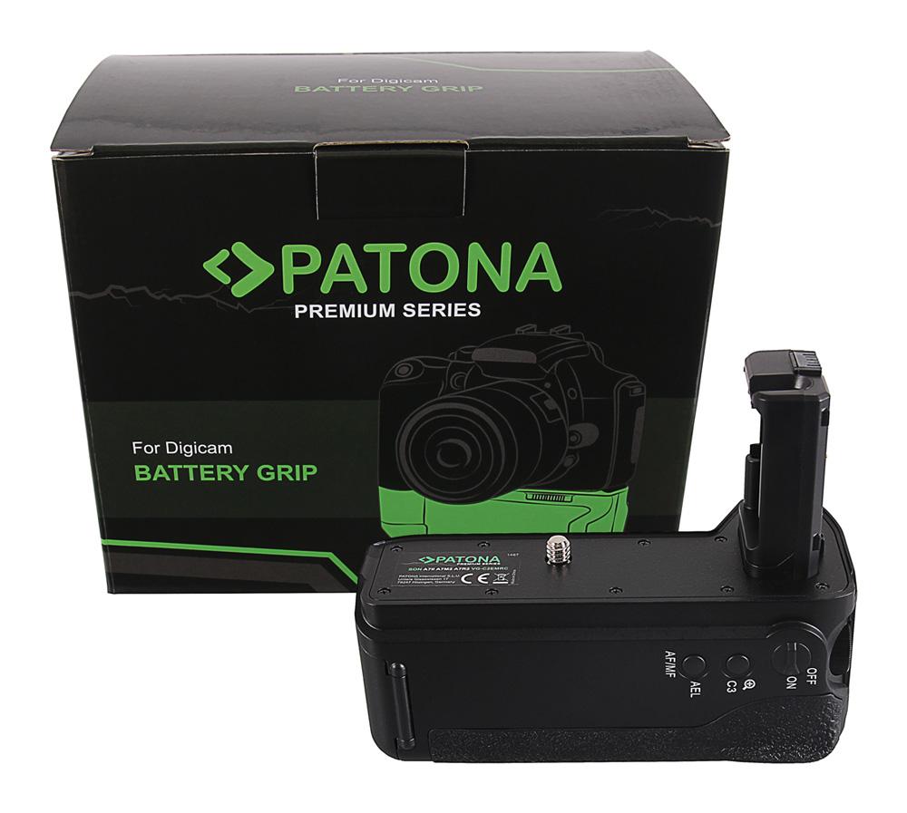 PATONA Premium Batteriegriff für Sony A7 II A7M2 A7R2 VG-C2EMRC 2 x NP-FW50 Akkus inkl. Fernbedienung PATONA Premium Batteriegriff für Sony A7 II A7M2 A7R2 VG-C2EMRC 2 x NP-FW50 Akkus inkl. Fernbedienung