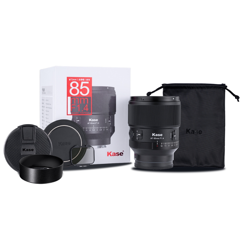 Kase 85mm F1.4 – Nikon Z Mount Premium-Objektiv mit Magnetfilter-Technologie