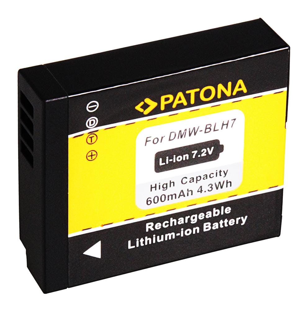 PATONA Akku für Panasonic DMC-GM1 DMW-BLH7E GM1 BLH7E