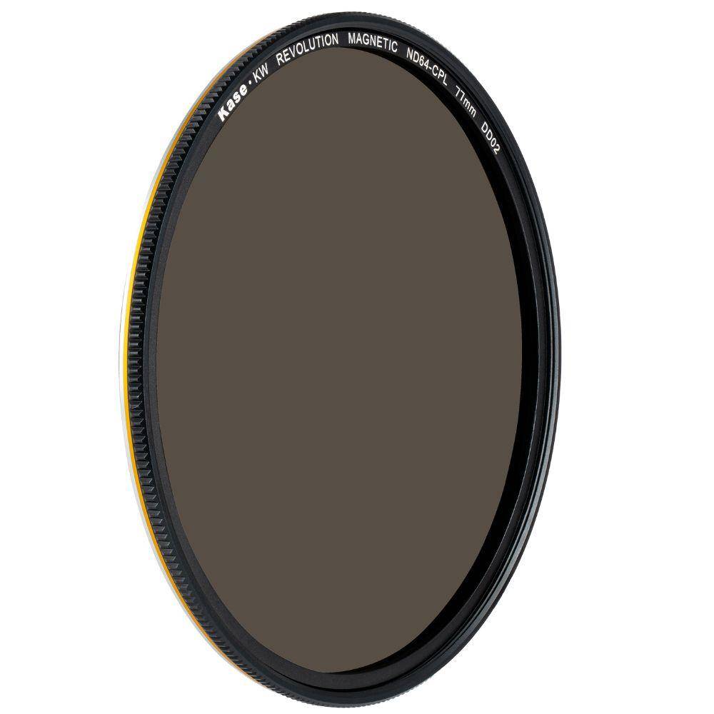 KW Revolution Magnetischer ND64 6 Stop ND Filter mit Polfilter Kombifilter KW Revolution Magnetischer ND64 6 Stop ND Filter mit Polfilter Kombifilter