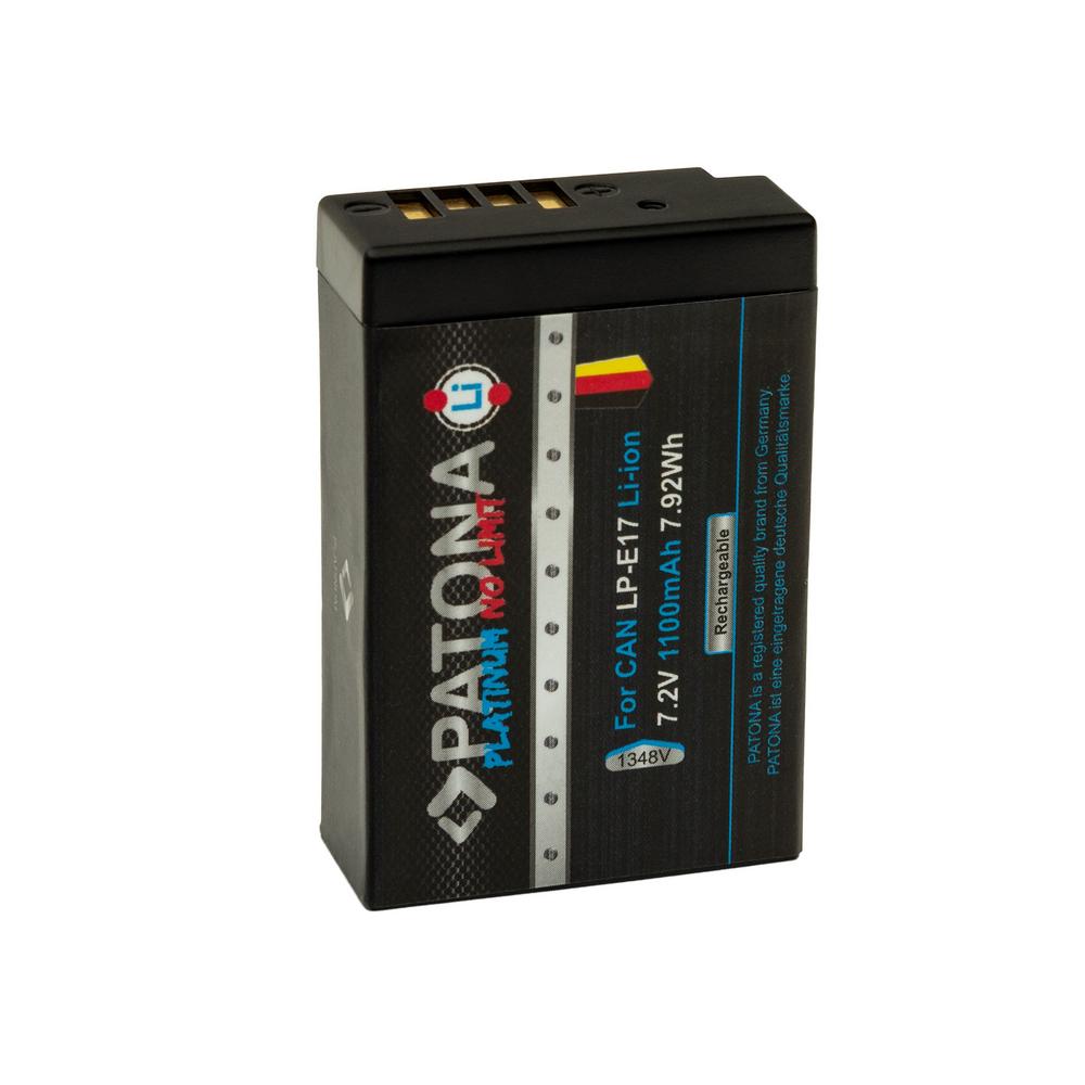 PATONA Platinum Akku für Canon LP-E17 EOS 200D 750D 760D 8000D Kiss X8i Rebel