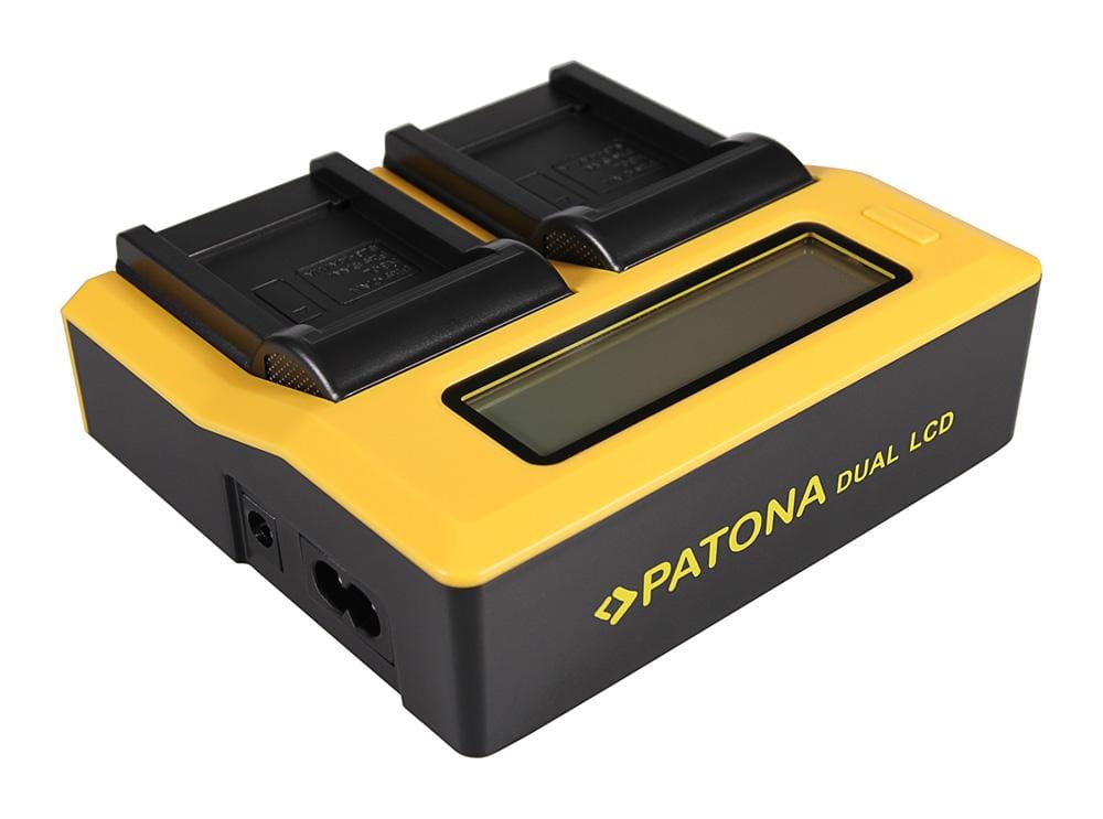 PATONA Dual LCD USB Ladegerät für Canon SLB-10A, Ixus 85 IS, IXY DIGITAL 25 IS PATONA Dual LCD USB Ladegerät für Canon SLB-10A, Ixus 85 IS, IXY DIGITAL 25 IS