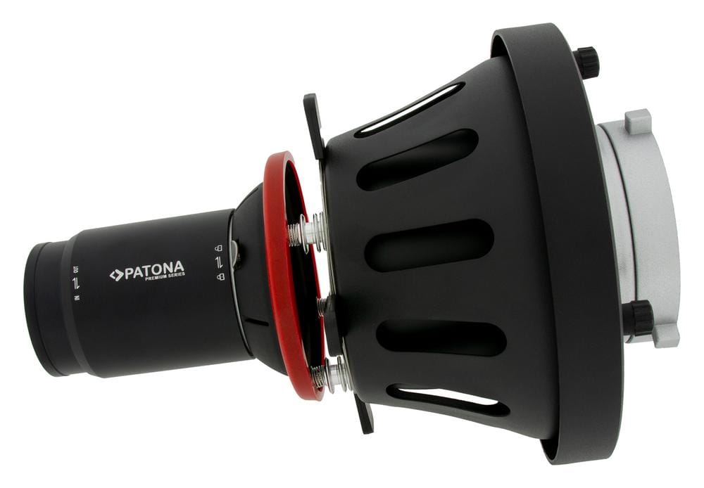 PATONA Premium Professioneller Optischer LED Spot PT85 inkl. Tragetasche