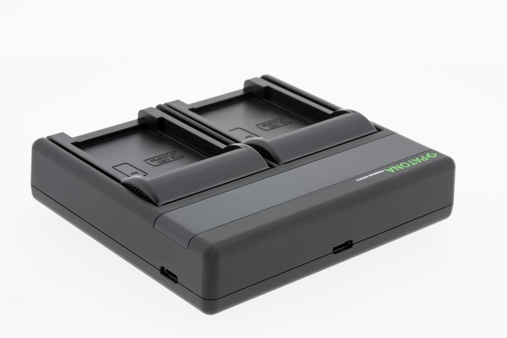 PATONA Premium Dual PD Performance Ladegerät für Casio NP-20 inkl. USB-C input/output