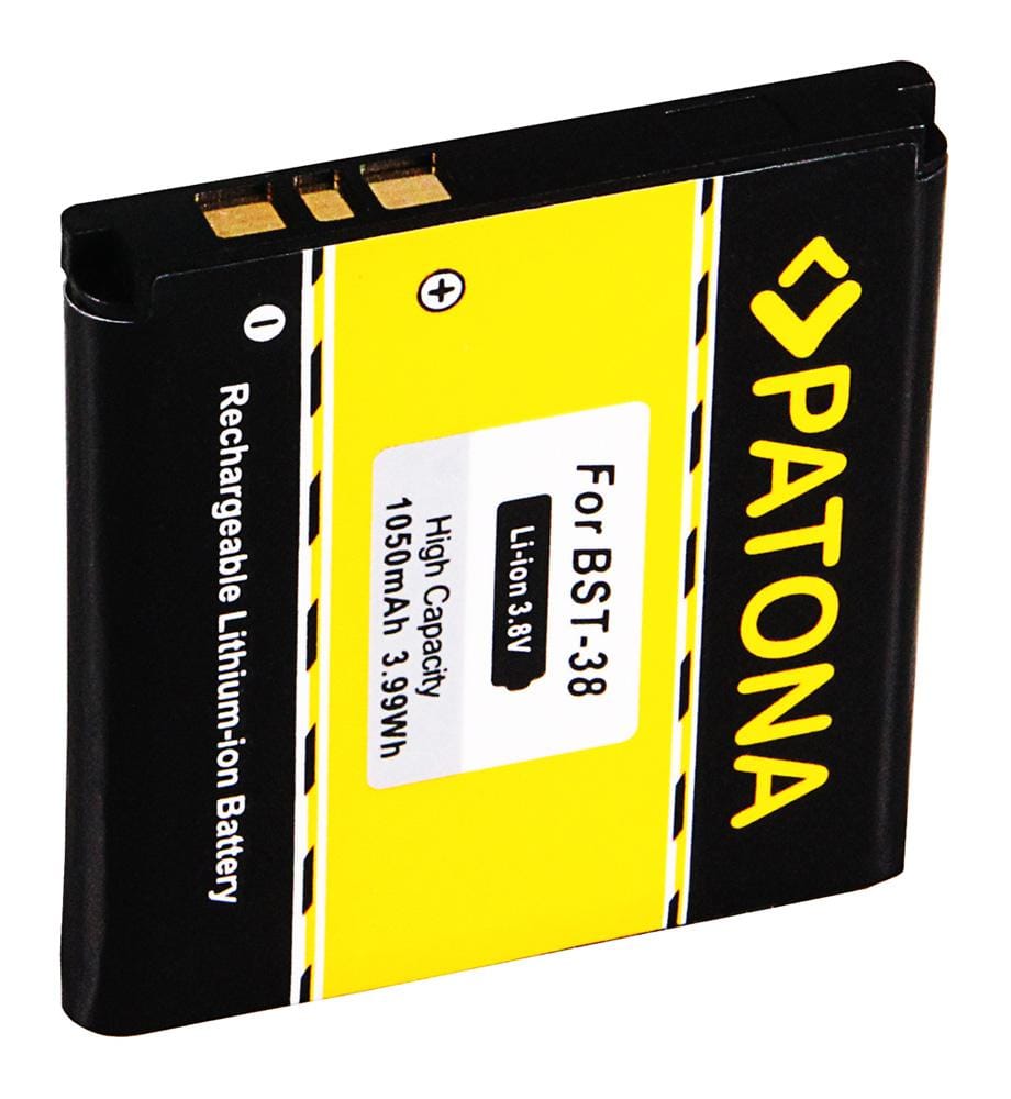 PATONA Akku für Sony Ericsson BST-38 C510 C902 C905 Jalou (F100i) K770i K850i