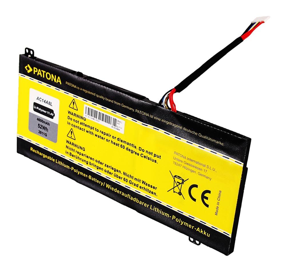 PATONA Akku für Acer AC14A8L 3ICP7 61 80 KT.0030G.001 Aspire VN7