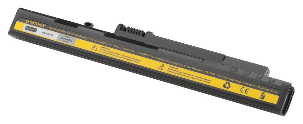 PATONA Akku für Acer Aspire One A110-1955 A110-AGp A110-AGw schwarz