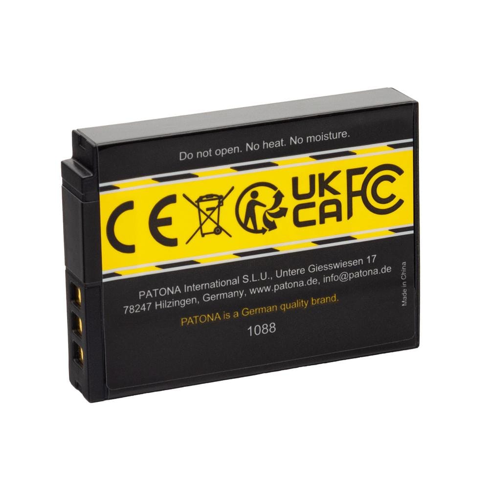 PATONA Akku für Nikon CoolPix P300 S70 S710 S610 S610c S620 EN-EL12 PATONA Akku für Nikon CoolPix P300 S70 S710 S610 S610c S620 EN-EL12