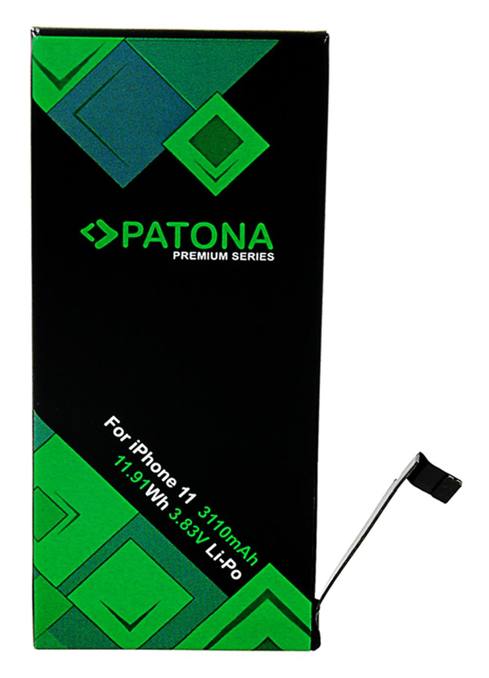 PATONA Premium Akku für Apple iPhone 11 A2111 A2221 A2223 616-00641 616-00644 inkl. Werkzeugset