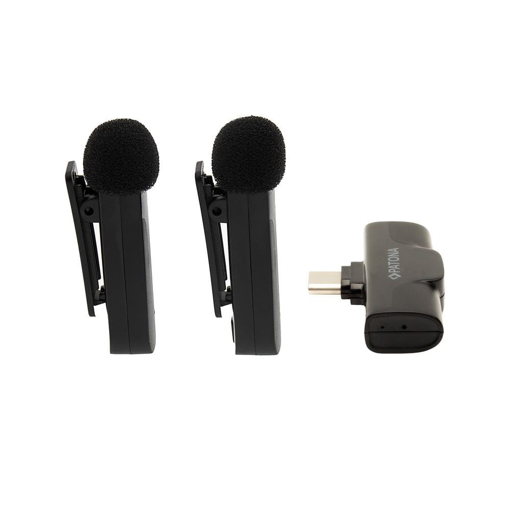 PATONA Premium Ansteck Lavalier Mikrofon für Smartphones mit USB-C PATONA Premium Ansteck Lavalier Mikrofon für Smartphones mit USB-C