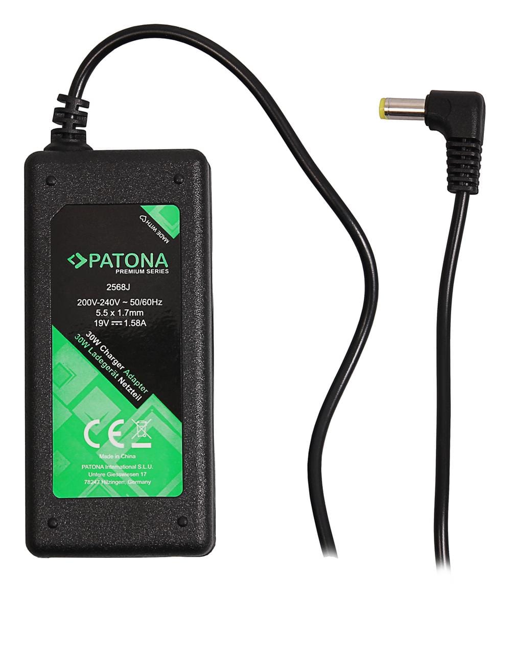 PATONA Premium Netzteil 19V 1,58A 30W für Acer Aspire One A110 A110L A150 A150L A150X PATONA Premium Netzteil 19V 1,58A 30W für Acer Aspire One A110 A110L A150 A150L A150X