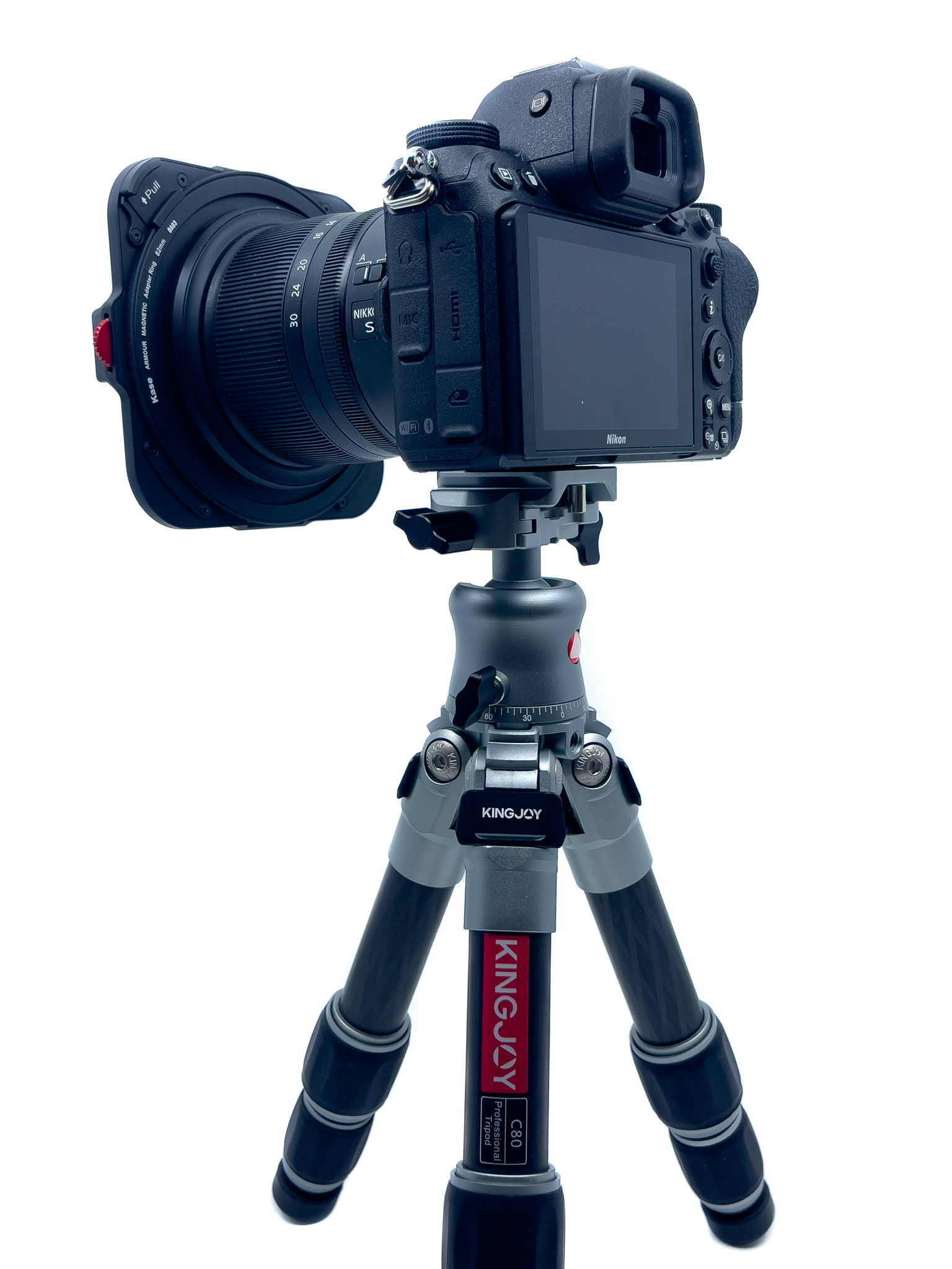 Mountain Series Carbon Stativ C80 mit B00 Stativkopf Mountain Series Carbon Stativ C80 mit B00 Stativkopf