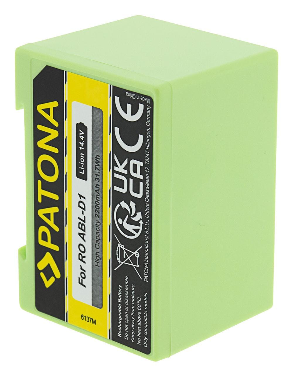 PATONA Akku 2200mAh für iRobot e5 e6 i3 i3+ i4 i4+ i7 i7+ Serie ABL-D1 4624864