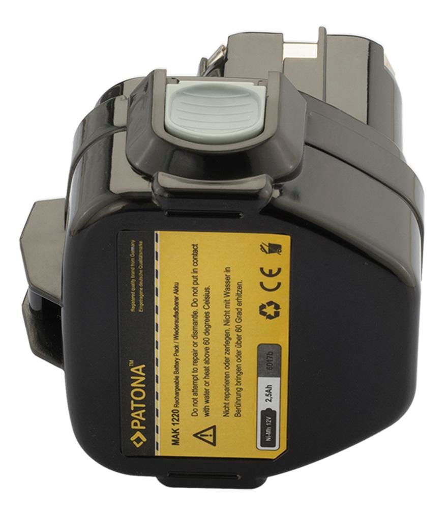 PATONA Akku für Werkzeuge Makita 12 Volt 2500 mAh NI-MH