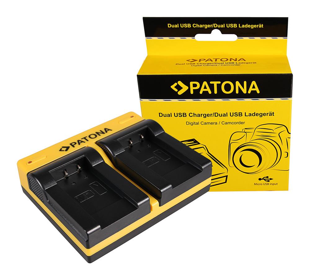 PATONA Dual Ladegerät für Sanyo DB-L90 DMX DMXSH1 DMX-SH1 DMXSH11 DMX-SH11 VPC inkl. Micro-USB PATONA Dual Ladegerät für Sanyo DB-L90 DMX DMXSH1 DMX-SH1 DMXSH11 DMX-SH11 VPC inkl. Micro-USB