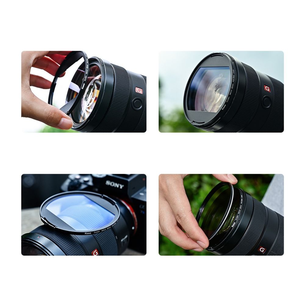 Schutzfilter mit Klemmfunktion Flash MCUV Filter rund