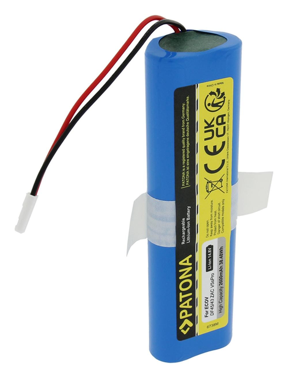 PATONA Akku für Ecovacs Deebot DF45 43 Ilife V50 V5s Pro V8s X750 ZACO V3 V40 V5x PATONA Akku für Ecovacs Deebot DF45 43 Ilife V50 V5s Pro V8s X750 ZACO V3 V40 V5x