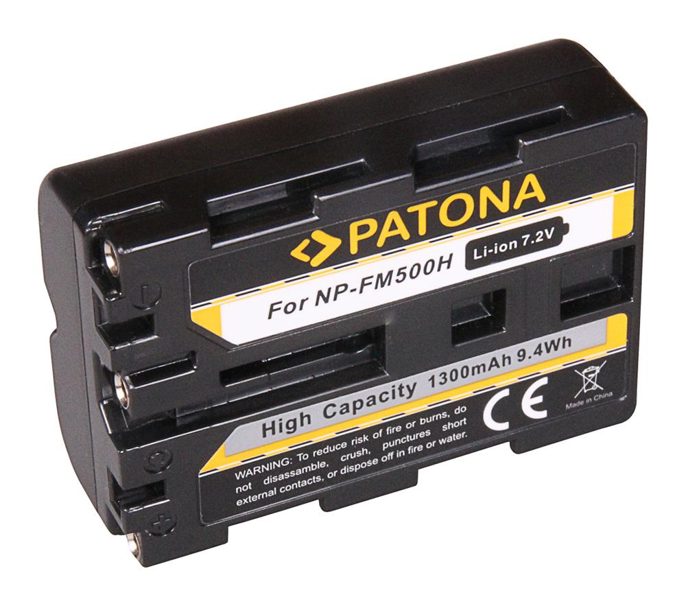 PATONA Akku für Sony NP-FM500H NP-FM500 A900 A700 A300 A200