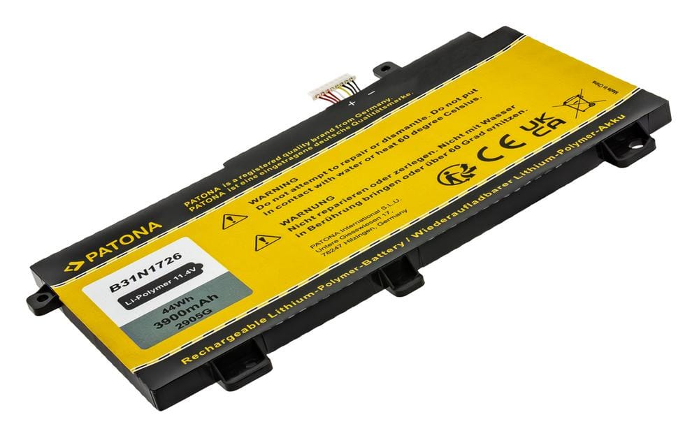 PATONA Akku für Asus FX504 Serie FX505 Serie B31N1726 B31BN91