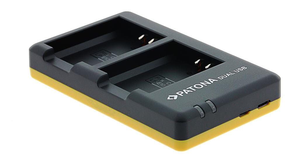PATONA Dual Schnell-Ladegerät für Canon LP-E10 LPE10 inklusive USB-C Kabel
