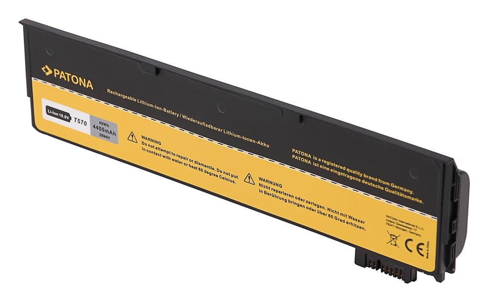PATONA Akku für Lenovo Thinkpad T470 T480 T570 T580 P51s P52s 4X50M08811 61+ PATONA Akku für Lenovo Thinkpad T470 T480 T570 T580 P51s P52s 4X50M08811 61+