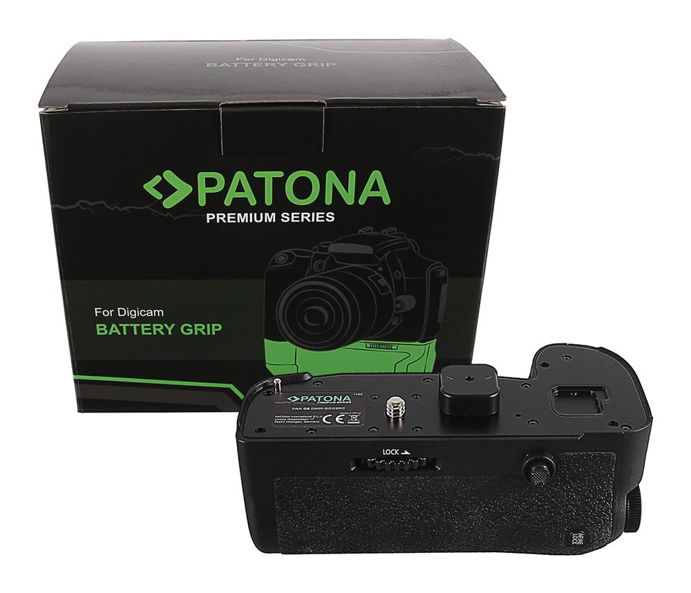 PATONA Premium Batteriegriff für Panasonic G9 DMW-BGGH9RC 1 x DMW-BLF19 Akku inkl. Fernbedienung PATONA Premium Batteriegriff für Panasonic G9 DMW-BGGH9RC 1 x DMW-BLF19 Akku inkl. Fernbedienung