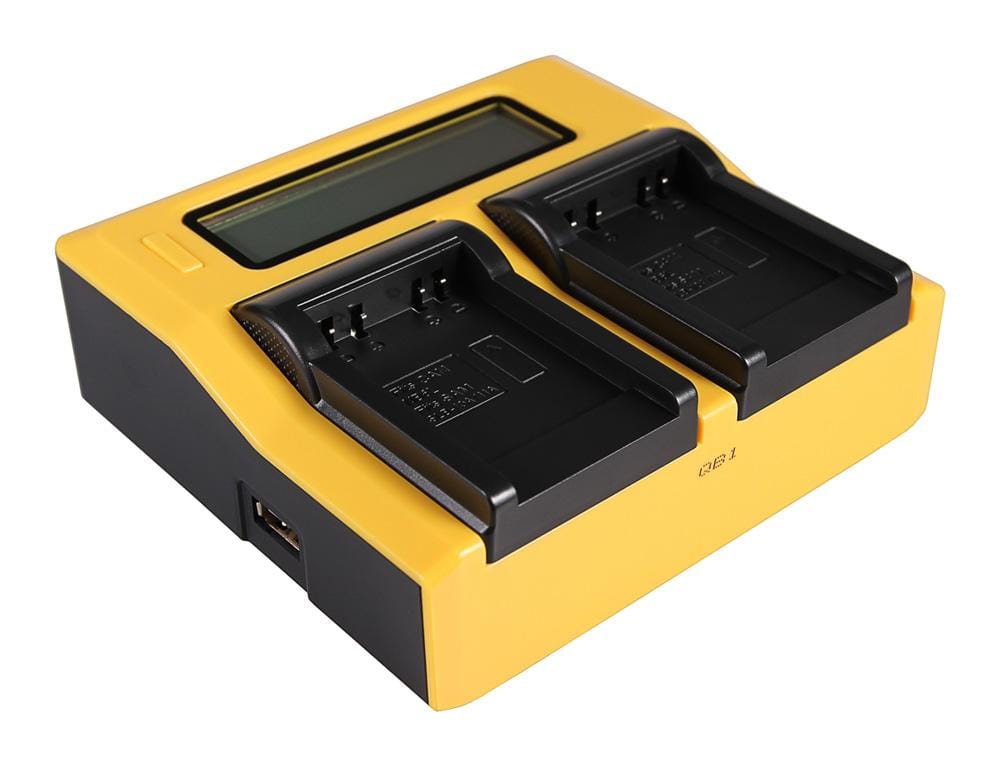 PATONA Dual LCD USB Ladegerät für Canon SLB-10A, Ixus 85 IS, IXY DIGITAL 25 IS PATONA Dual LCD USB Ladegerät für Canon SLB-10A, Ixus 85 IS, IXY DIGITAL 25 IS