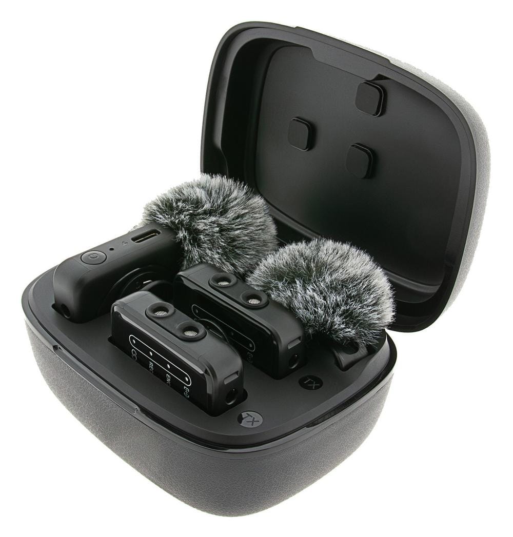 PATONA Premium Wireless Mikrofonset M16 mit 2 Sendern und 1 Empfänger