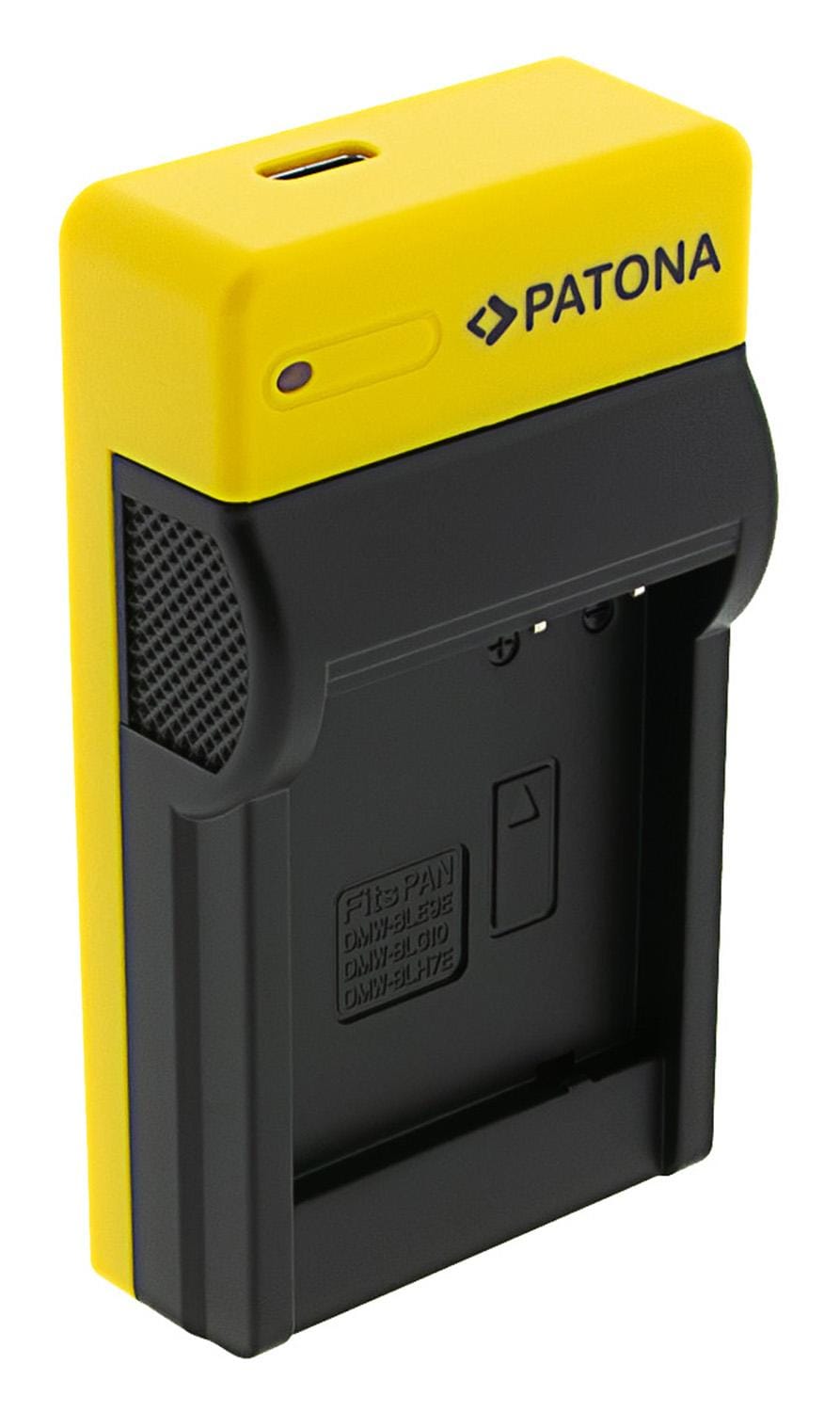 PATONA Slim USB Ladegerät mit USB‑C Input für Panasonic DMW‑BLG10 CSBLG10MC CS‑BLG10MC DMWBLG10 DMW PATONA Slim USB Ladegerät mit USB‑C Input für Panasonic DMW‑BLG10 CSBLG10MC CS‑BLG10MC DMWBLG10 DMW