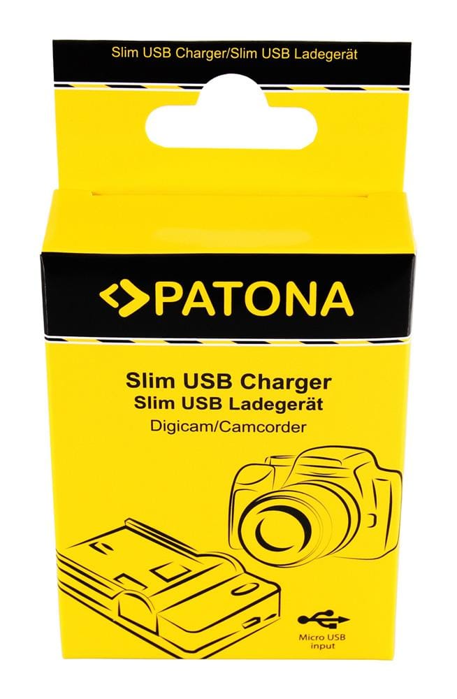PATONA Slim Micro-USB Ladegerät für Canon LP-E17 EOS 750D 760D 8000D Kiss X8i Rebel T6i PATONA Slim Micro-USB Ladegerät für Canon LP-E17 EOS 750D 760D 8000D Kiss X8i Rebel T6i