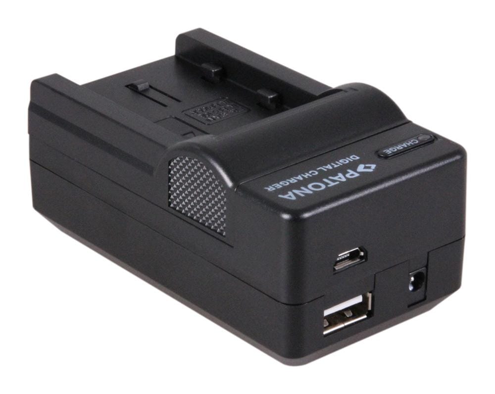 PATONA 4in1 Ladegerät für Samsung BP210E SMX-F40 SMX-F40RP SMX-F44