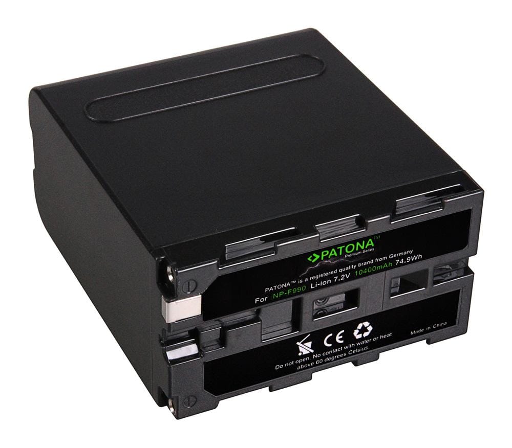 PATONA Premium Akku für Sony NP-F990 HVR-Z1C HVR-V1C FX7E NEX-FS100 PATONA Premium Akku für Sony NP-F990 HVR-Z1C HVR-V1C FX7E NEX-FS100