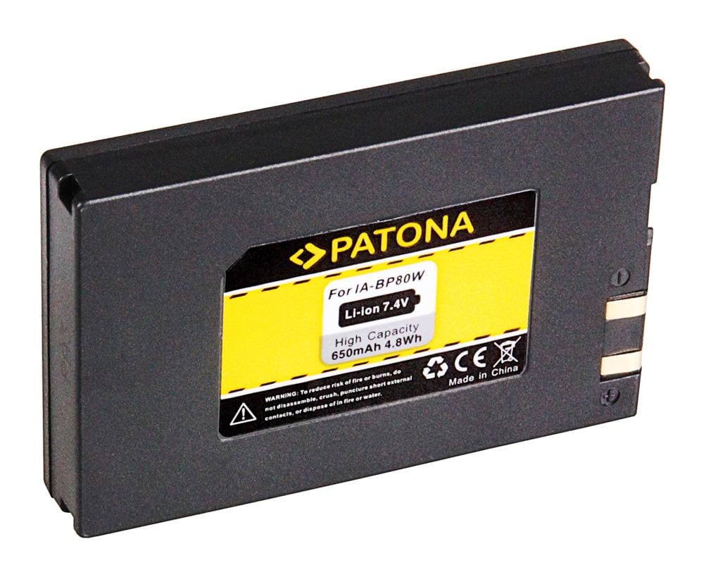 PATONA Akku für Samsung BP80W IA-BP80W SC-D385SC VP-D381 VP-DX100
