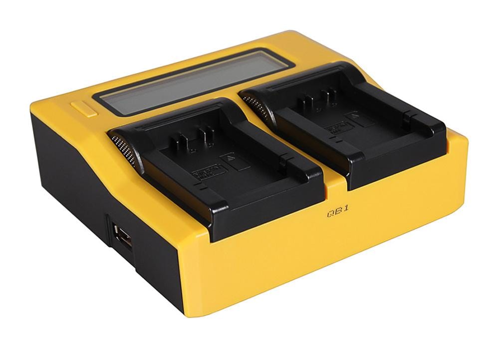 PATONA Dual LCD USB Ladegerät für Panasonic BPDC9 BPDC9E BP-DC9E DC9 DC-9 BMB9