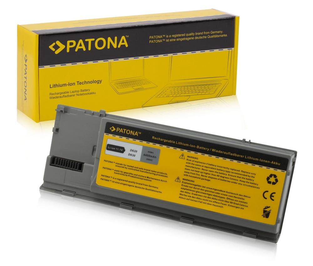 PATONA Akku für Dell Latitude D620 D630 D631 D640 Precision M230