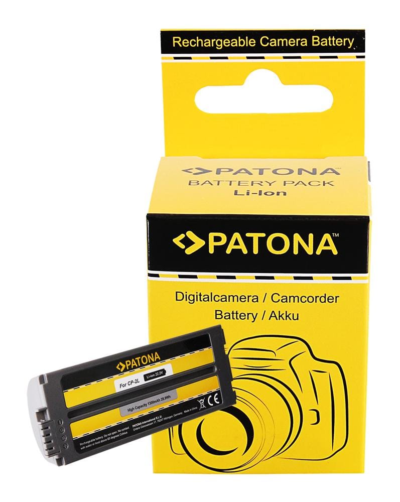 PATONA Akku für Canon CP-2L NB-CP2LI NB-CP1L NB-CP2L NB-2CPL NB-CS-CP2L