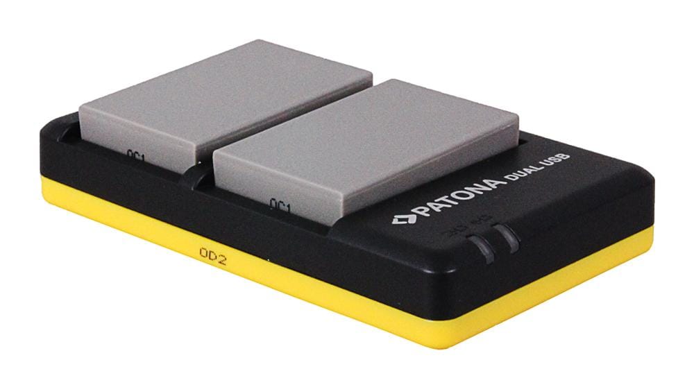 PATONA Dual Schnell-Ladegerät für Olympus BLS5 inklusive Micro-USB Kabel PATONA Dual Schnell-Ladegerät für Olympus BLS5 inklusive Micro-USB Kabel