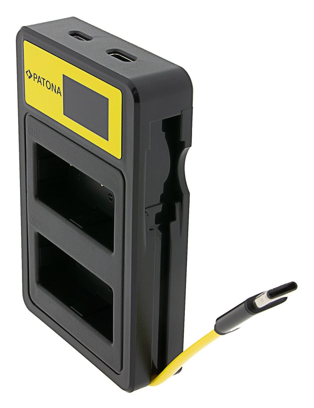 PATONA Smart Dual LCD USB Ladegerät für Fuji NP-W126 HS30 EXR HS30EXR HS-30EXR HS33 EXR HS33EXR HS-33