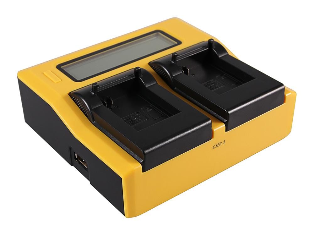 PATONA Dual LCD USB Ladegerät für GoPro AHDBT-301 AHDBT-302 Hero 3 Hero 3+