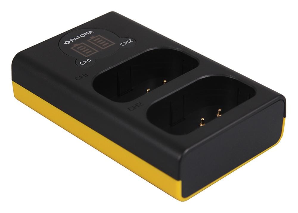 PATONA Dual LCD USB Ladegerät für Panasonic DMW-BLJ31 Lumix DC-S1 DC-S1R DC-S1H