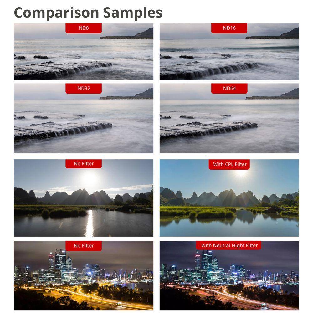 DJI Osmo Pocket 3 4in1 Filter Set DJI Osmo Pocket 3 4in1 Filter Set